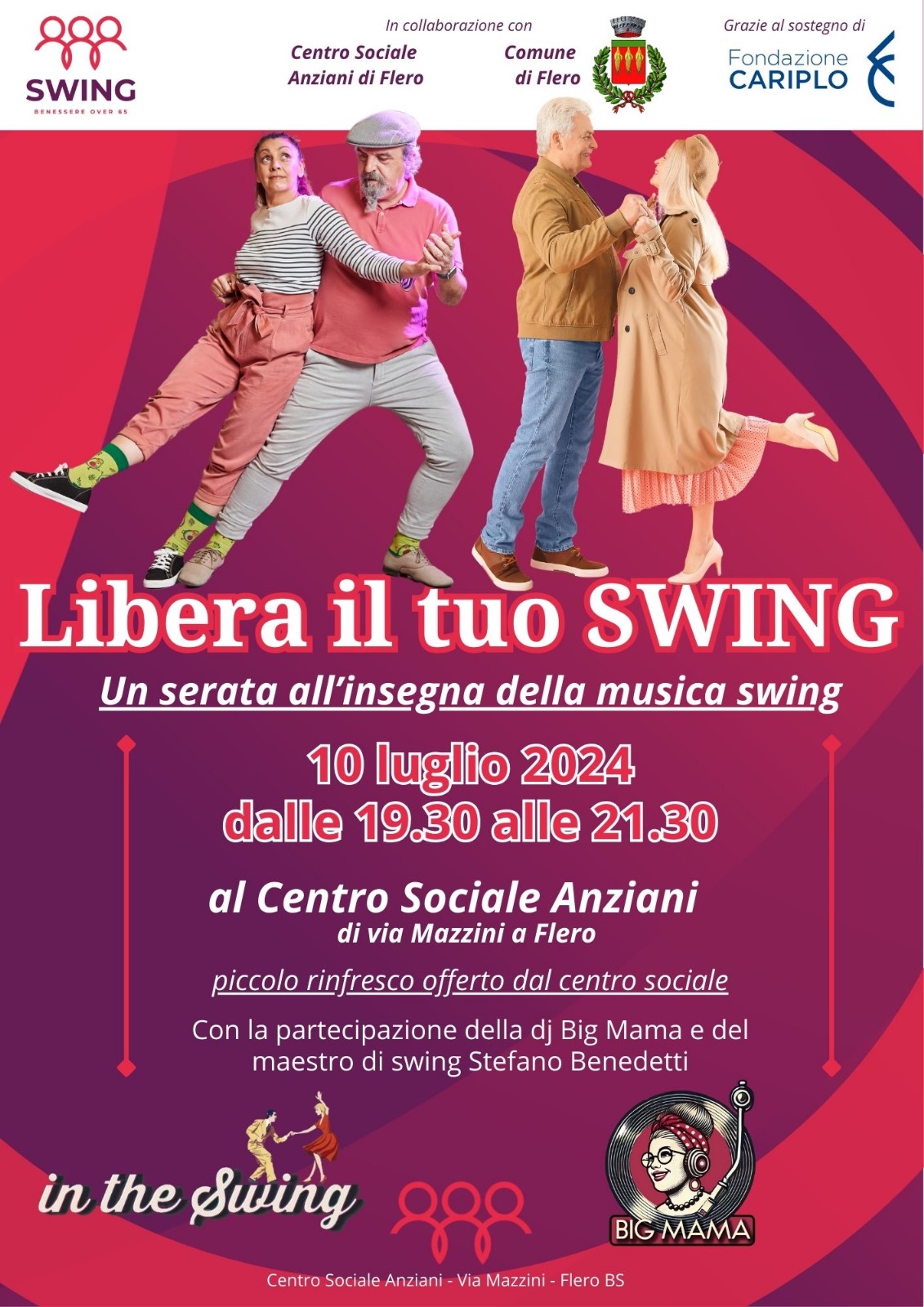 Serata musica e ballo Swing