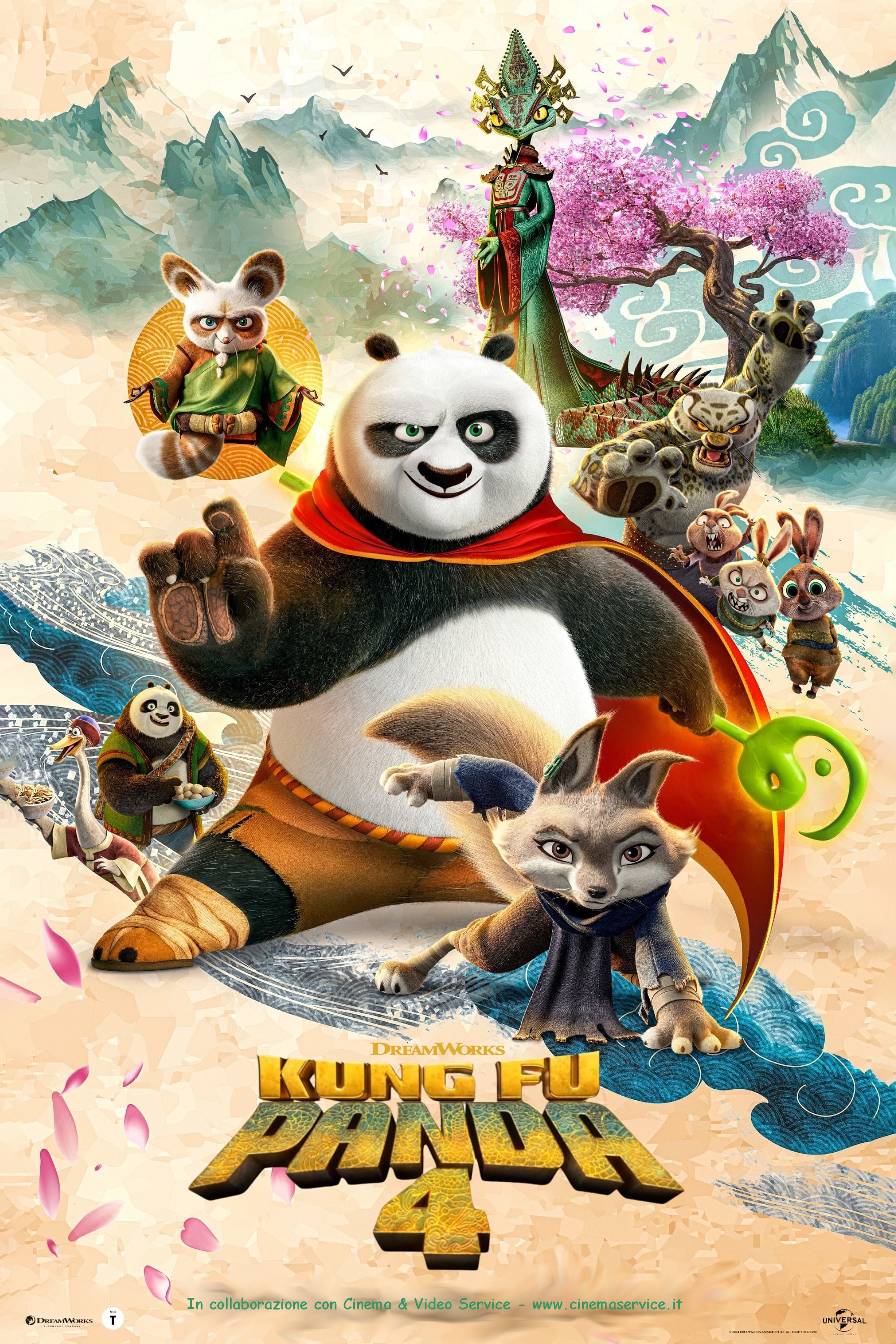 Proiezione del film Kung Fu Panda 4 presso Villa Grasseni